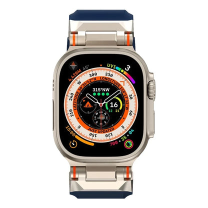 For Apple Watch Ultra 2 Ultra 49mm / Series 9 8 7 45mm / 6 5 4 SE (2022) SE (2023) SE 44mm / 3 2 1 42mm Watch Strap TPU Band