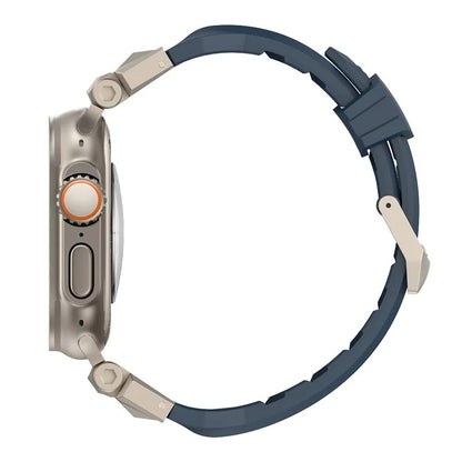 For Apple Watch Ultra 2 Ultra 49mm / Series 9 8 7 45mm / 6 5 4 SE (2022) SE (2023) SE 44mm / 3 2 1 42mm Watch Strap TPU Band