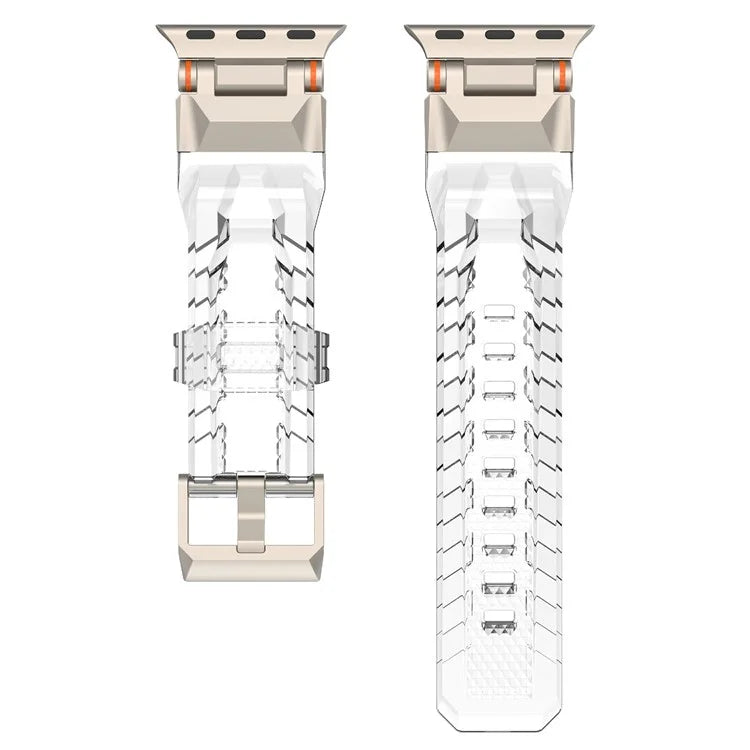 For Apple Watch Ultra 2 Ultra 49mm / Series 9 8 7 45mm / 6 5 4 SE (2022) SE (2023) SE 44mm / 3 2 1 42mm Watch Strap TPU Band