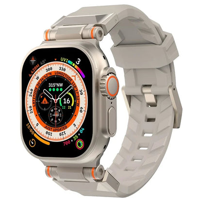 For Apple Watch Ultra 2 Ultra 49mm / Series 9 8 7 45mm / 6 5 4 SE (2022) SE (2023) SE 44mm / 3 2 1 42mm Watch Strap TPU Band