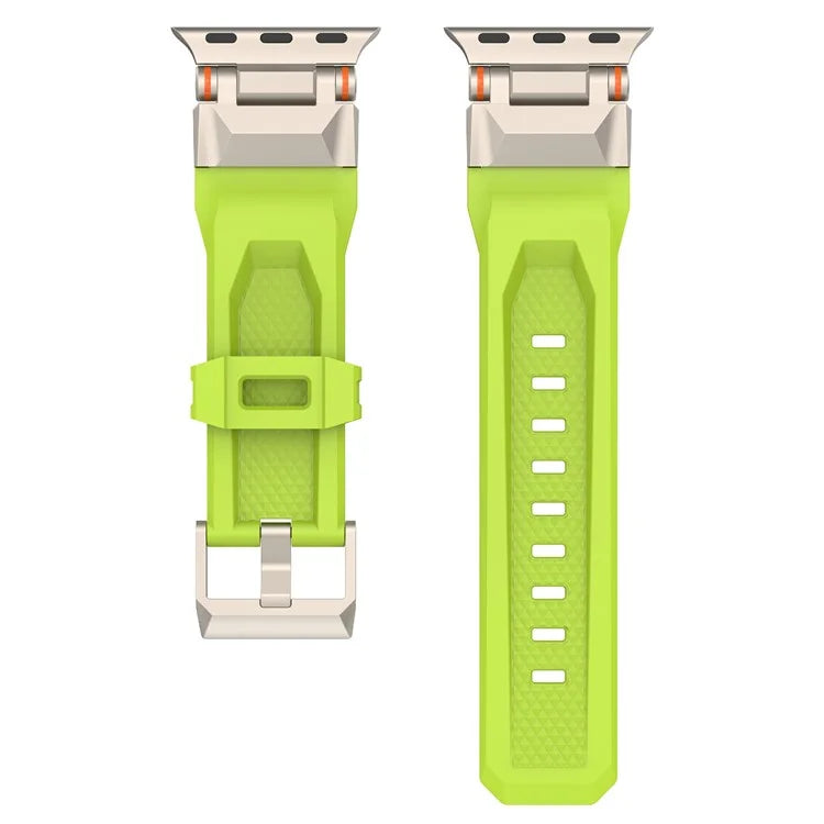For Apple Watch Ultra 2 Ultra 49mm / Series 9 8 7 45mm / 6 5 4 SE (2022) SE (2023) SE 44mm / 3 2 1 42mm Watch Strap TPU Band