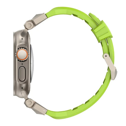 For Apple Watch Ultra 2 Ultra 49mm / Series 9 8 7 45mm / 6 5 4 SE (2022) SE (2023) SE 44mm / 3 2 1 42mm Watch Strap TPU Band