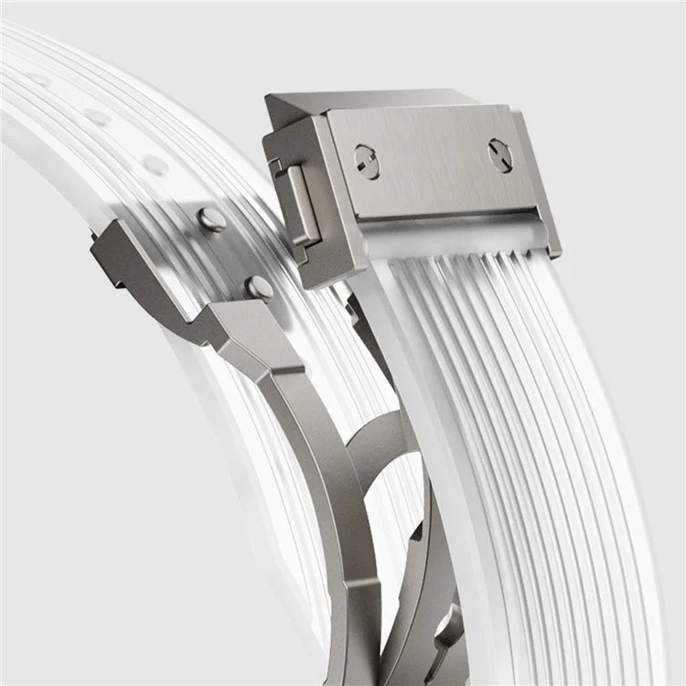 For Apple Watch Ultra 2 Ultra 49mm  /  Series 9 8 7 45mm  /  6 5 4 SE (2023) SE (2022) SE 44mm  /  3 2 1 42mm Silicone Strap Orange