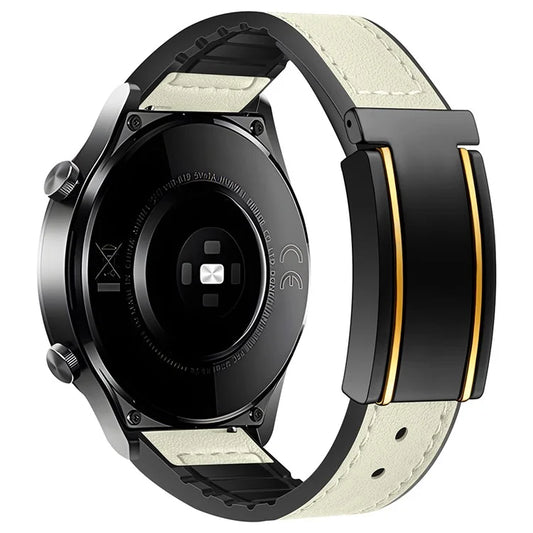 For Huawei Watch GT 4 41mm / Garmin Venu 3S / Xiaomi Mi Watch Magnetic Buckle Strap