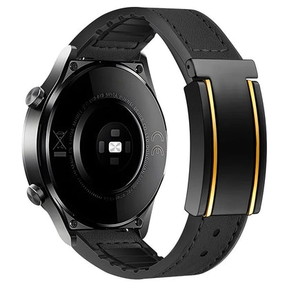 For Huawei Watch GT 4 41mm / Garmin Venu 3S / Xiaomi Mi Watch Magnetic Buckle Strap