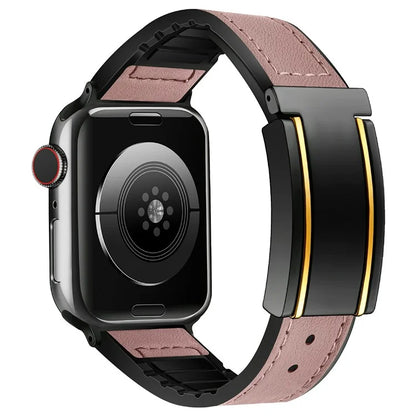 For Apple Watch Ultra 2 Ultra 49mm / Series 9 8 7 45mm / 6 5 4 SE (2022) SE (2023) SE 44mm / 3 2 1 42mm Watch Band Magnetic Buckle