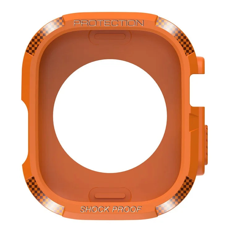 For Apple Watch Ultra 49mm TPU Shockproof Frame Shell Watch Bumper Protective Cover