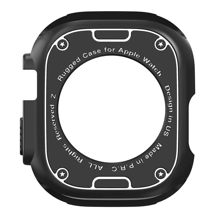For Apple Watch Ultra 49mm TPU Shockproof Frame Shell Watch Bumper Protective Cover