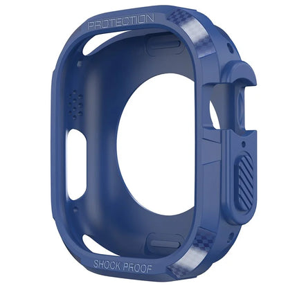 For Apple Watch Ultra 49mm TPU Shockproof Frame Shell Watch Bumper Protective Cover