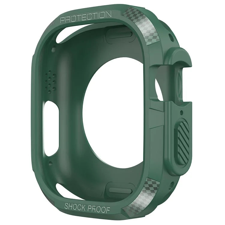 For Apple Watch Ultra 49mm TPU Shockproof Frame Shell Watch Bumper Protective Cover