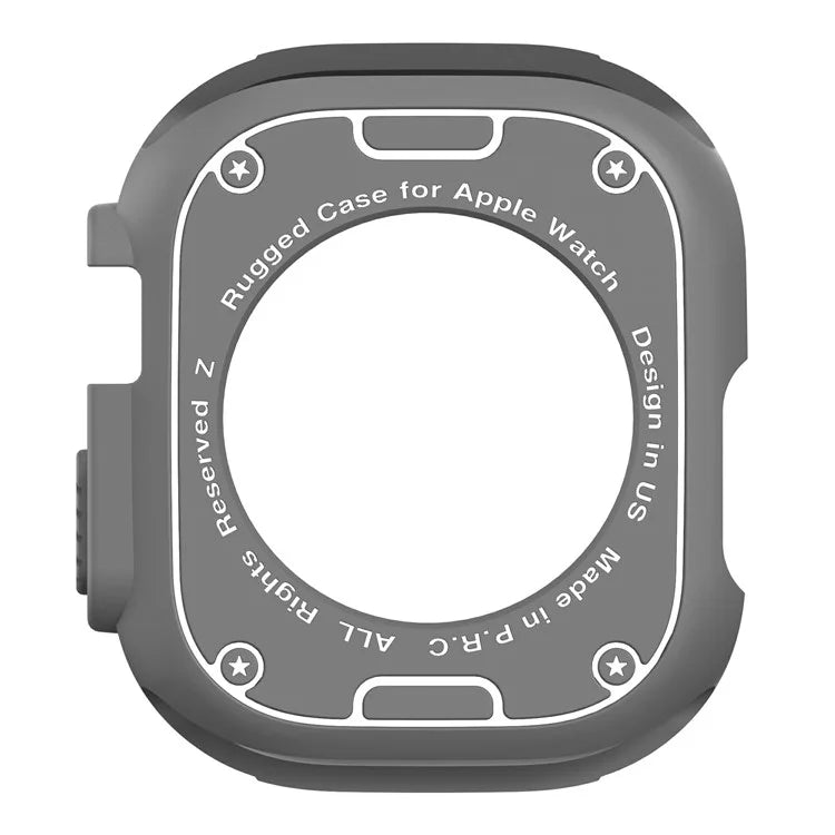 For Apple Watch Ultra 49mm TPU Shockproof Frame Shell Watch Bumper Protective Cover