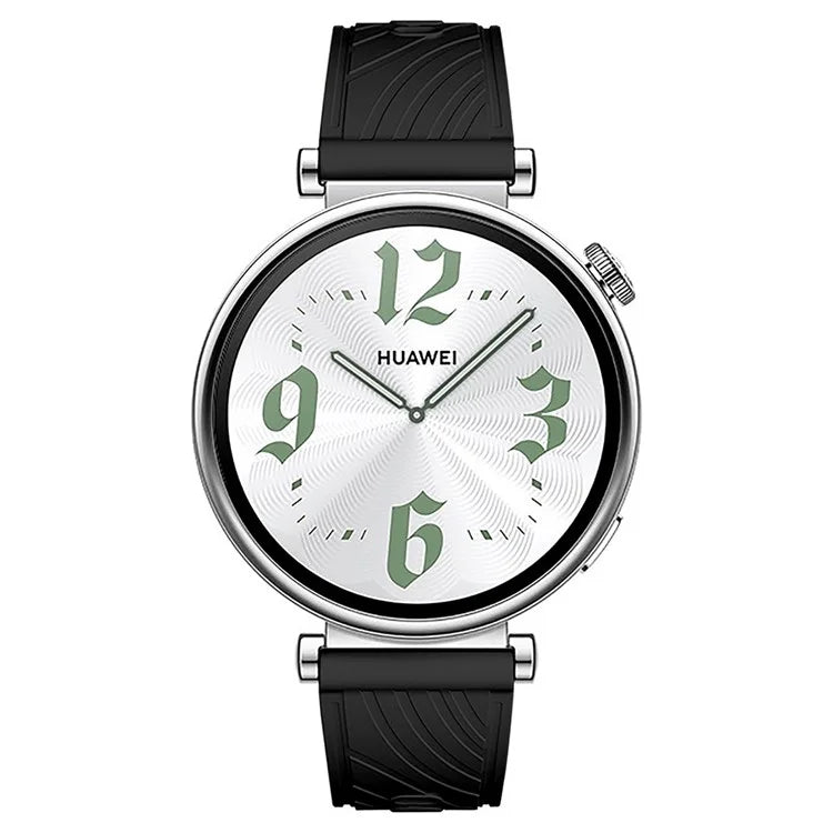 For Huawei Watch GT 4 41mm / Xiaomi Mi Watch Silicone Band 18mm Textured Watch Strap