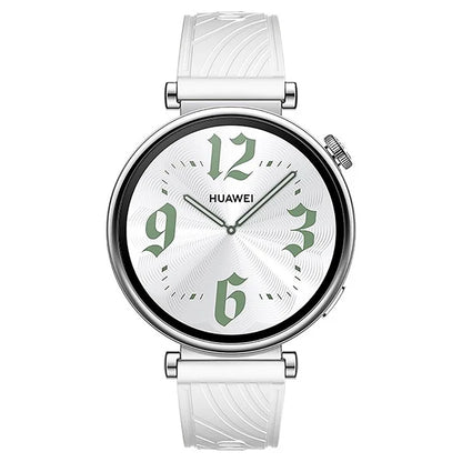 For Huawei Watch GT 4 41mm / Xiaomi Mi Watch Silicone Band 18mm Textured Watch Strap