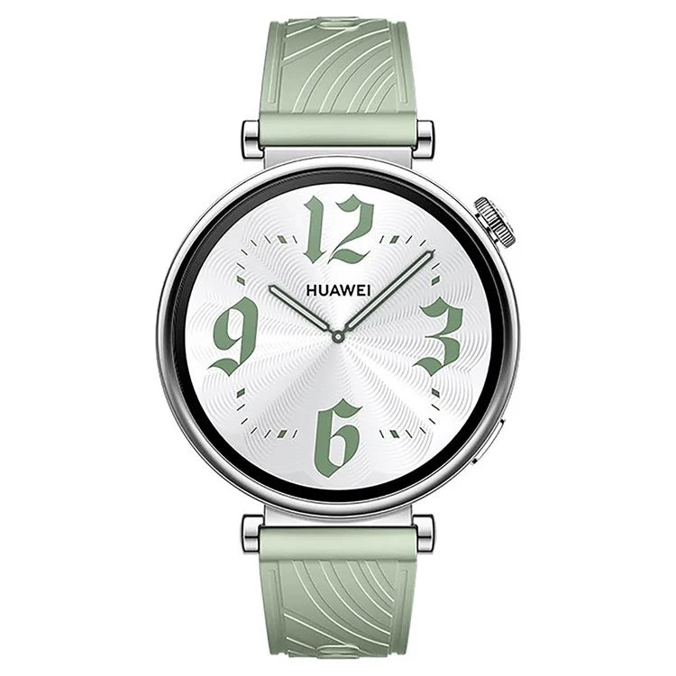 For Huawei Watch GT 4 41mm / Xiaomi Mi Watch Silicone Band 18mm Textured Watch Strap