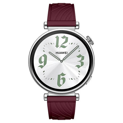For Huawei Watch GT 4 41mm / Xiaomi Mi Watch Silicone Band 18mm Textured Watch Strap