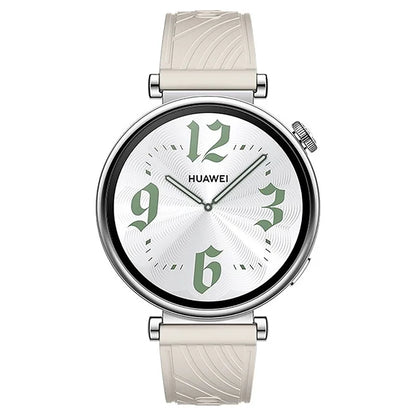 For Huawei Watch GT 4 41mm / Xiaomi Mi Watch Silicone Band 18mm Textured Watch Strap