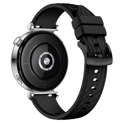 For Huawei Watch GT 4 41mm / Xiaomi Mi Watch Silicone Band 18mm Textured Watch Strap