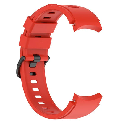 For Samsung Galaxy Watch FE 40mm / Watch4 / Watch 5 / Watch 5 Pro / Watch6 Replacement Bands Black Buckle Silicone Strap