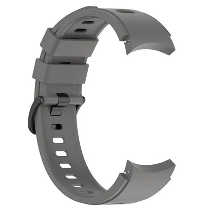 For Samsung Galaxy Watch FE 40mm / Watch4 / Watch 5 / Watch 5 Pro / Watch6 Replacement Bands Black Buckle Silicone Strap