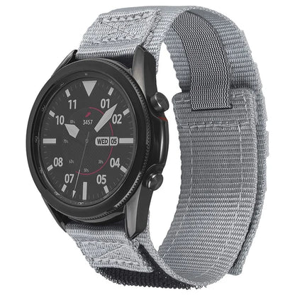 For Huawei Watch GT 4 46mm / Watch 4 / 4 Pro Watch Band 22mm Loop Fastener Nylon Wrist Strap