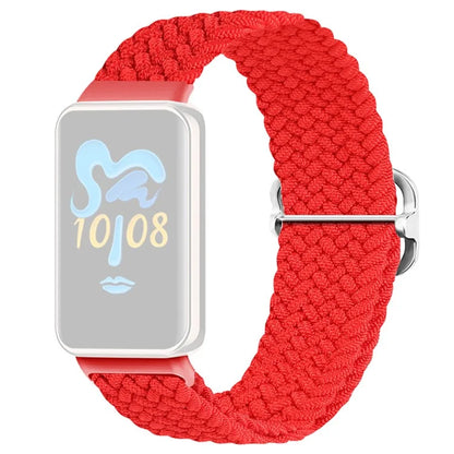 For Honor Band 9 Braided Watch Band Adjustable Nylon Stretchy Sport Replacement Strap