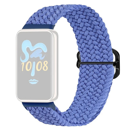 For Honor Band 9 Braided Watch Band Adjustable Nylon Stretchy Sport Replacement Strap