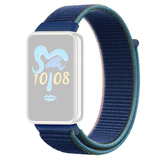 For Honor Band 9 Nylon Watch Strap Loop Fastener Adjustable Wrist Band Replacement