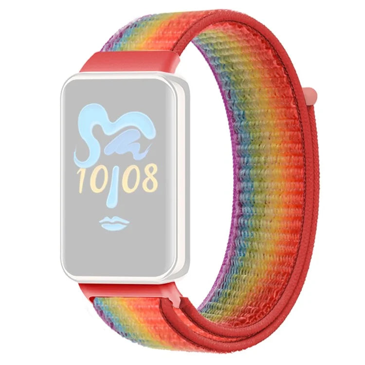 For Honor Band 9 Nylon Watch Strap Loop Fastener Adjustable Wrist Band Replacement