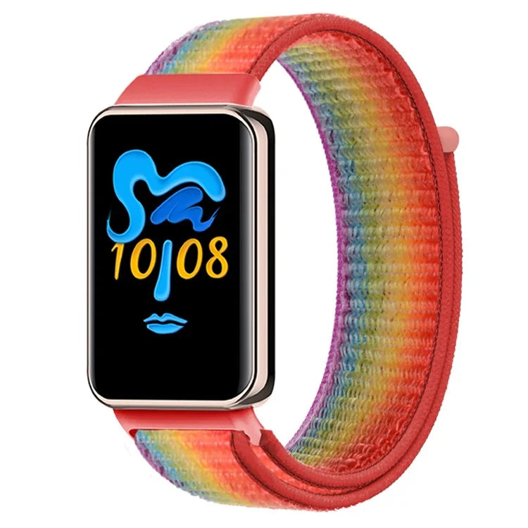 For Honor Band 9 Nylon Watch Strap Loop Fastener Adjustable Wrist Band Replacement