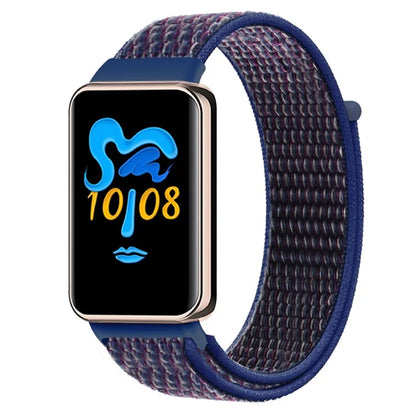 For Honor Band 9 Nylon Watch Strap Loop Fastener Adjustable Wrist Band Replacement