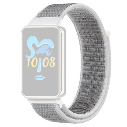 For Honor Band 9 Nylon Watch Strap Loop Fastener Adjustable Wrist Band Replacement