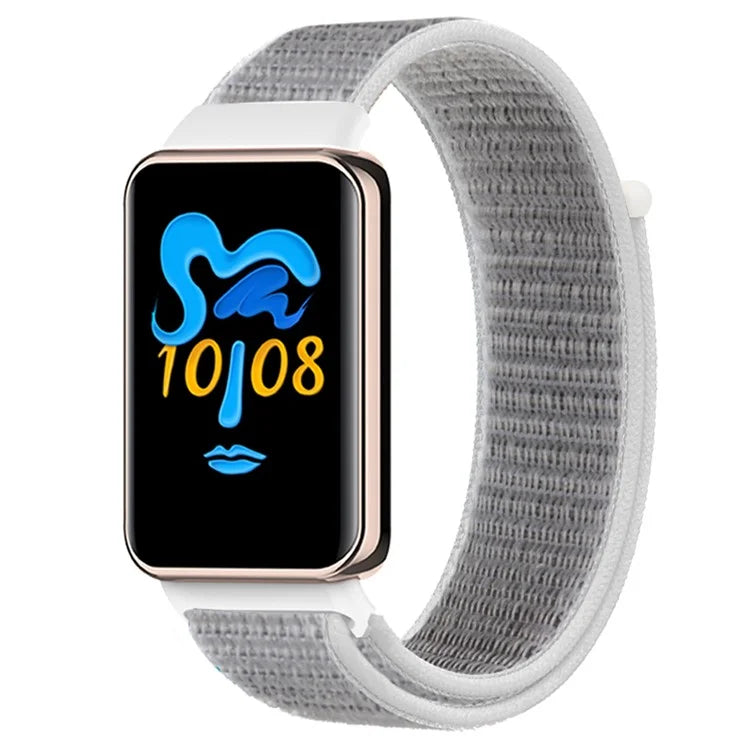 For Honor Band 9 Nylon Watch Strap Loop Fastener Adjustable Wrist Band Replacement