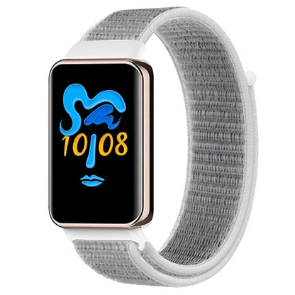 For Honor Band 9 Nylon Watch Strap Loop Fastener Adjustable Wrist Band Replacement