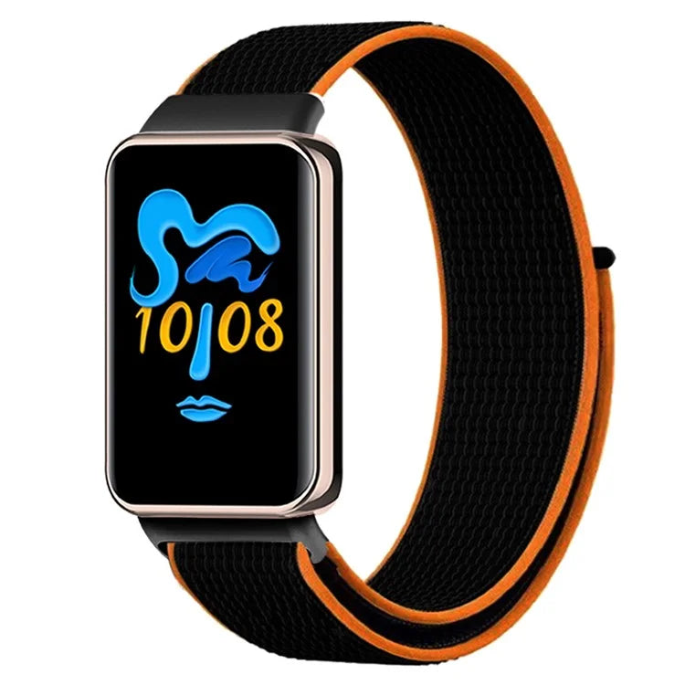 For Honor Band 9 Nylon Watch Strap Loop Fastener Adjustable Wrist Band Replacement