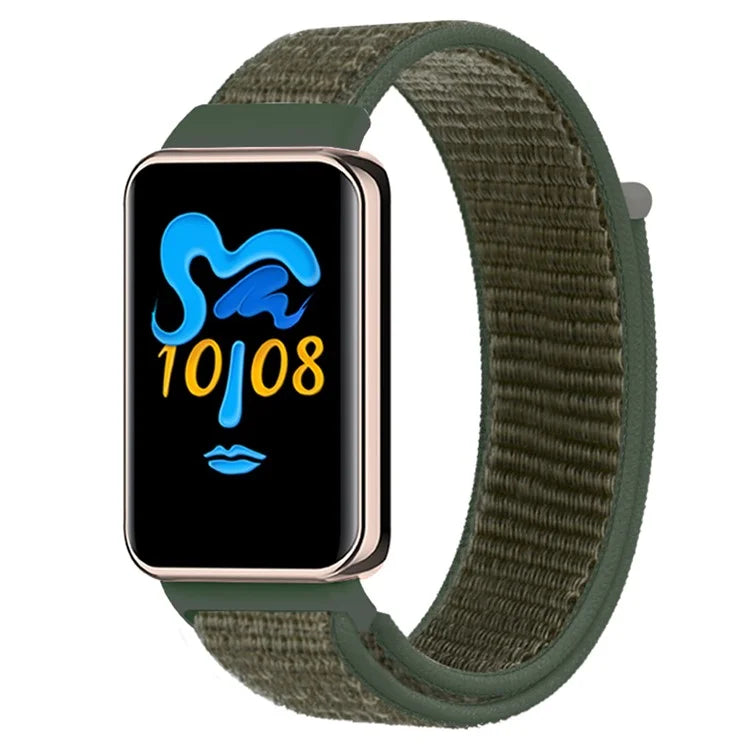 For Honor Band 9 Nylon Watch Strap Loop Fastener Adjustable Wrist Band Replacement