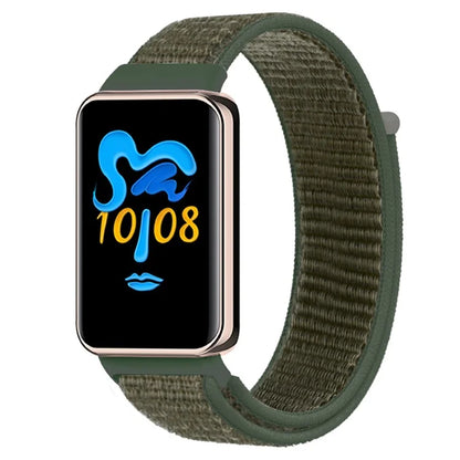 For Honor Band 9 Nylon Watch Strap Loop Fastener Adjustable Wrist Band Replacement