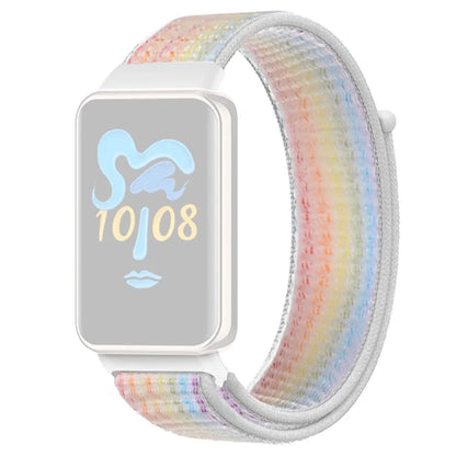 For Honor Band 9 Nylon Watch Strap Loop Fastener Adjustable Wrist Band Replacement