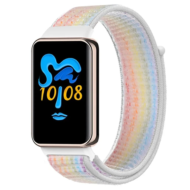 For Honor Band 9 Nylon Watch Strap Loop Fastener Adjustable Wrist Band Replacement