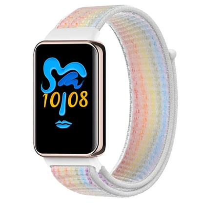 For Honor Band 9 Nylon Watch Strap Loop Fastener Adjustable Wrist Band Replacement