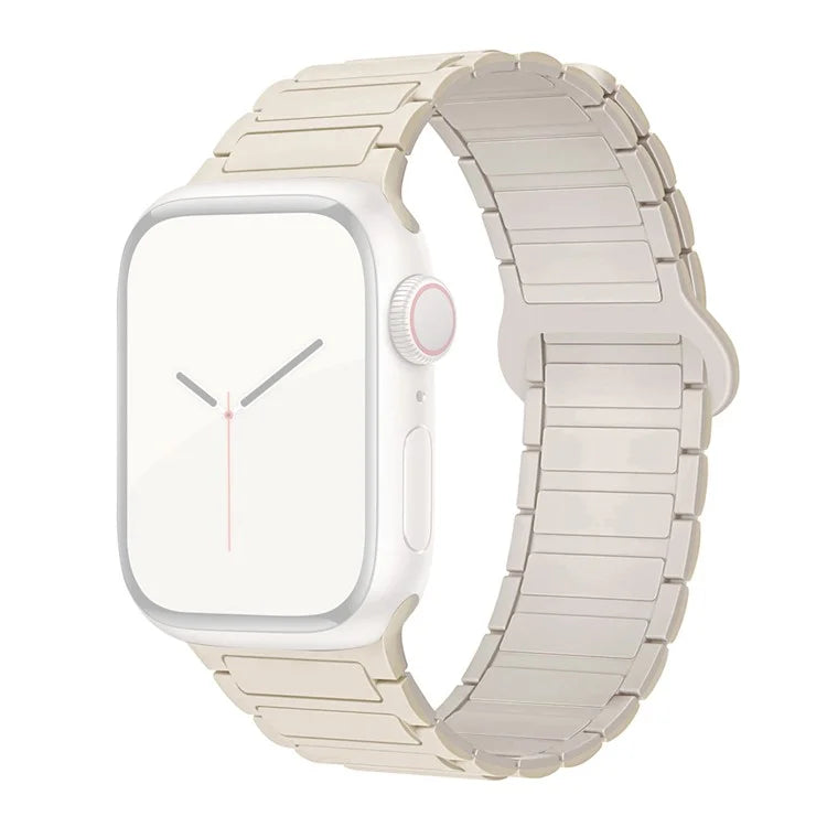 For Apple Watch Ultra 2 Ultra 49mm / 9 8 7 45mm / 6 5 4 SE (2022) SE (2023) SE 44mm / 3 2 1 42mm Silicone Strap Magnetic