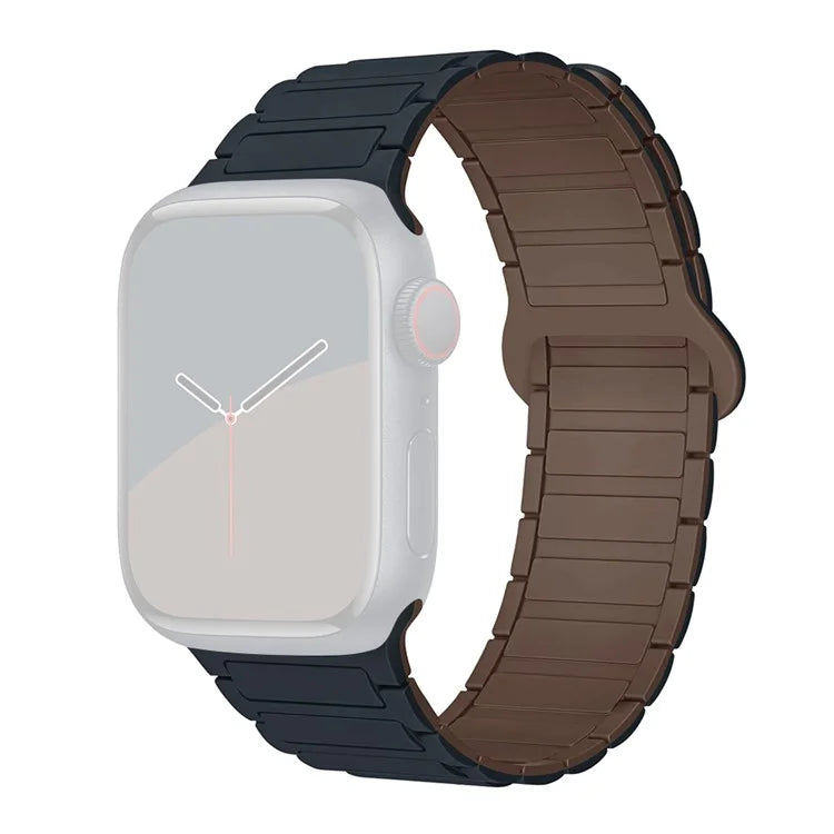 For Apple Watch Ultra 2 Ultra 49mm / 9 8 7 45mm / 6 5 4 SE (2022) SE (2023) SE 44mm / 3 2 1 42mm Silicone Strap Magnetic
