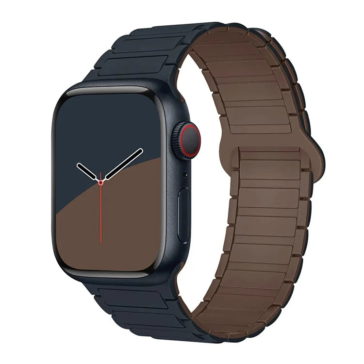 For Apple Watch Ultra 2 Ultra 49mm / 9 8 7 45mm / 6 5 4 SE (2022) SE (2023) SE 44mm / 3 2 1 42mm Silicone Strap Magnetic