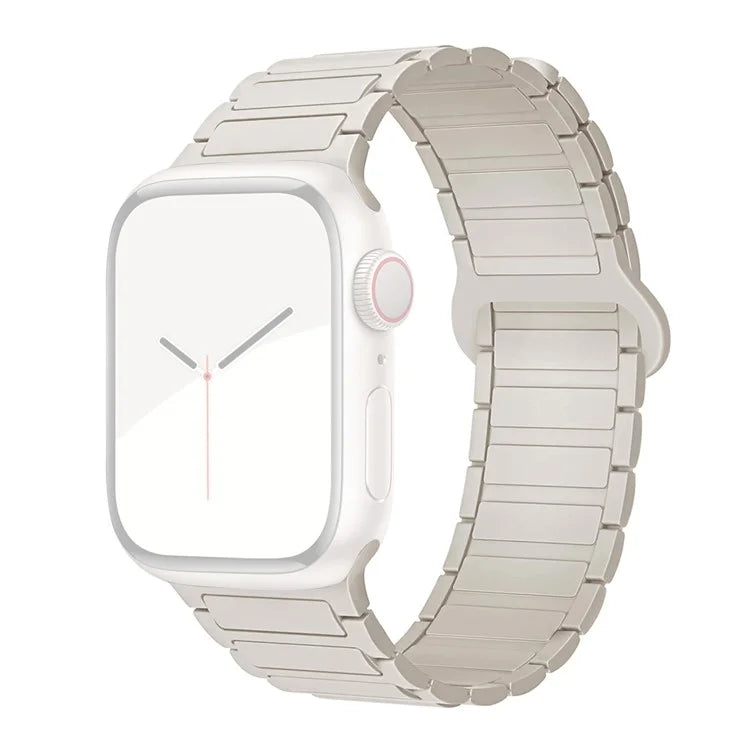 For Apple Watch Ultra 2 Ultra 49mm / 9 8 7 45mm / 6 5 4 SE (2022) SE (2023) SE 44mm / 3 2 1 42mm Silicone Strap Magnetic