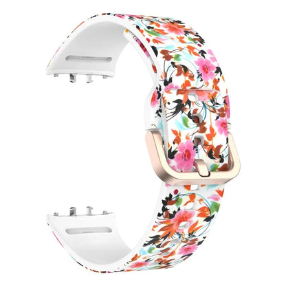 For Samsung Galaxy Fit3 Pattern Printing Silicone Strap Replacement Watch Band