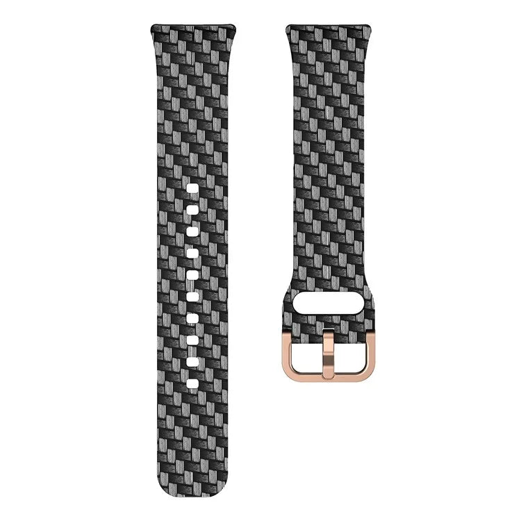 For Samsung Galaxy Fit3 Pattern Printing Silicone Strap Replacement Watch Band