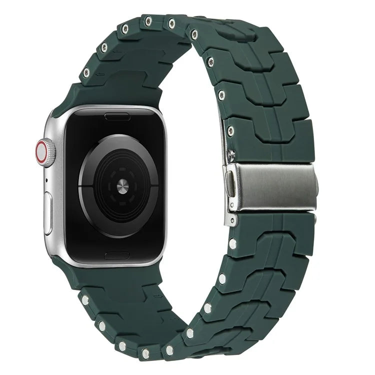 For Apple Watch Series 9 8 7 41mm / SE (2023) SE (2022) SE Series 6 5 4 40mm / Series 3 2 1 38mm Watch Strap Replacement Silicone Band