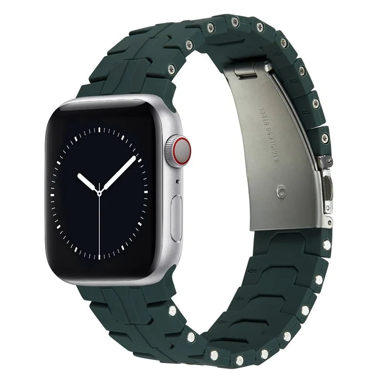 For Apple Watch Series 9 8 7 41mm / SE (2023) SE (2022) SE Series 6 5 4 40mm / Series 3 2 1 38mm Watch Strap Replacement Silicone Band