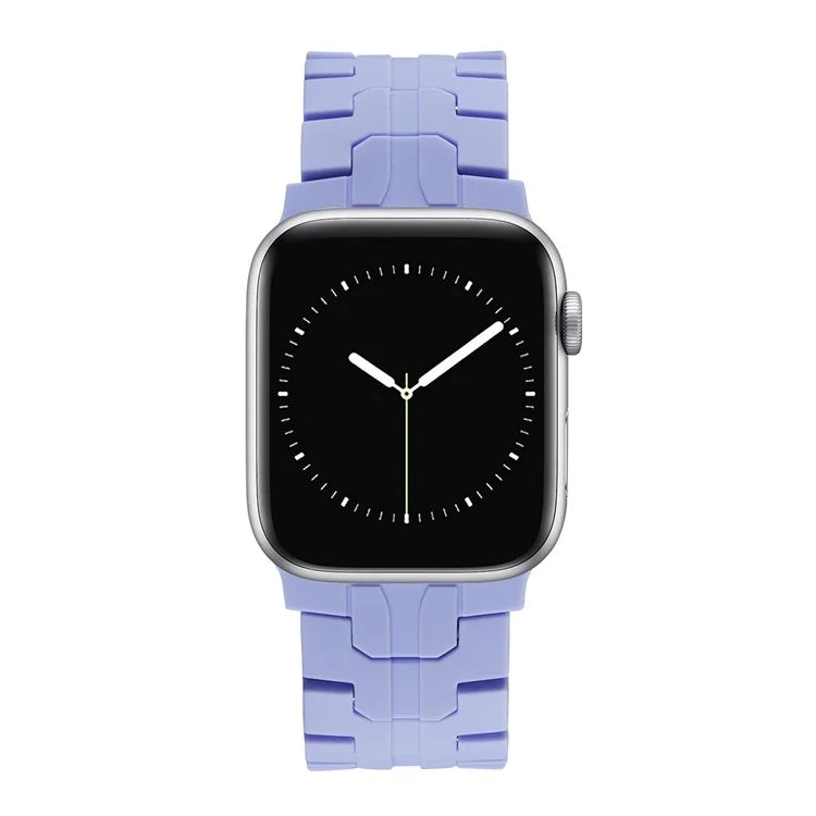 For Apple Watch Ultra 2 Ultra 49mm  /  Series 9 8 7 45mm  /  6 5 4 SE (2022) SE (2023) SE 44mm  /  3 2 1 42mm Silicone Watch Band