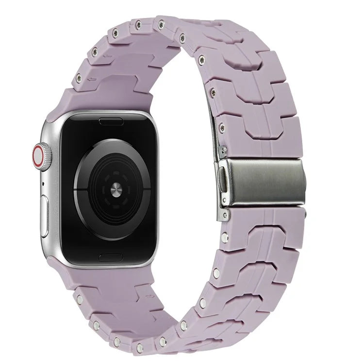 For Apple Watch Ultra 2 Ultra 49mm  /  Series 9 8 7 45mm  /  6 5 4 SE (2022) SE (2023) SE 44mm  /  3 2 1 42mm Silicone Watch Band