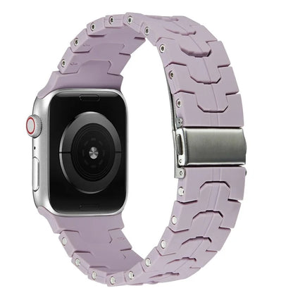 For Apple Watch Ultra 2 Ultra 49mm  /  Series 9 8 7 45mm  /  6 5 4 SE (2022) SE (2023) SE 44mm  /  3 2 1 42mm Silicone Watch Band